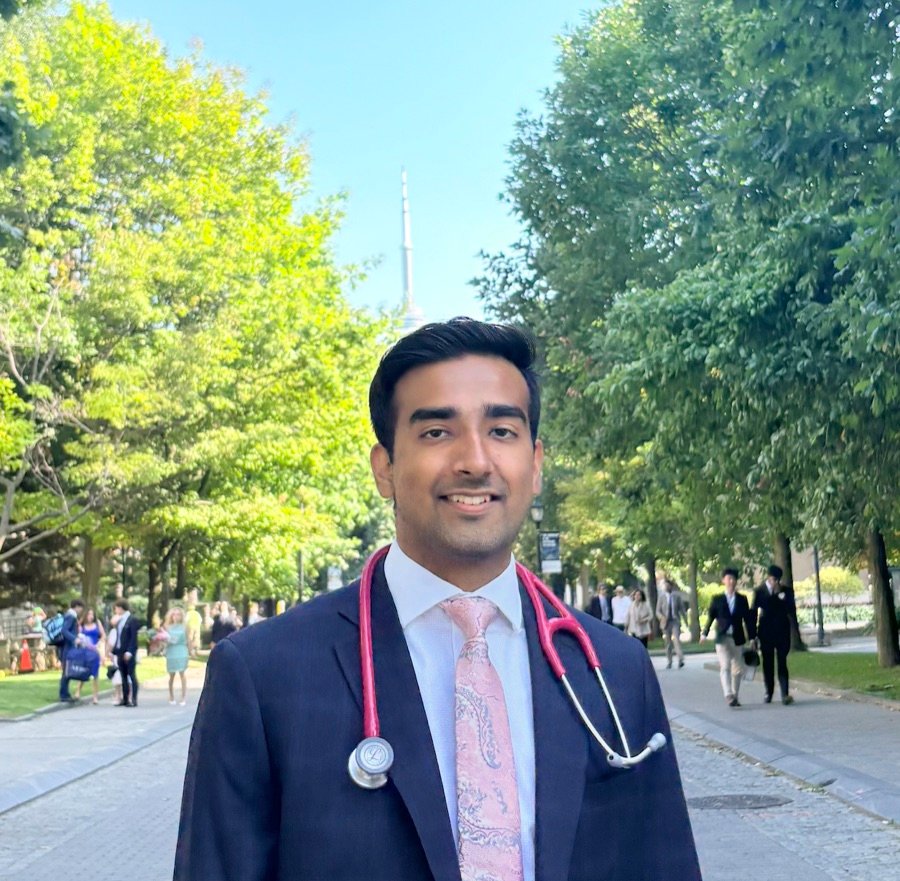 Karan Chahal, MD student at the University of Toronto